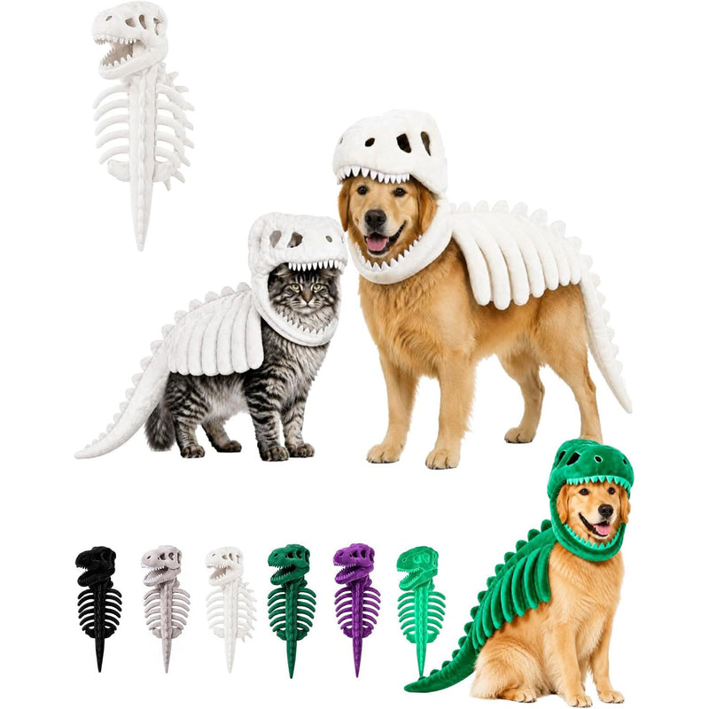 Dinosaur Skeleton Dog Costume